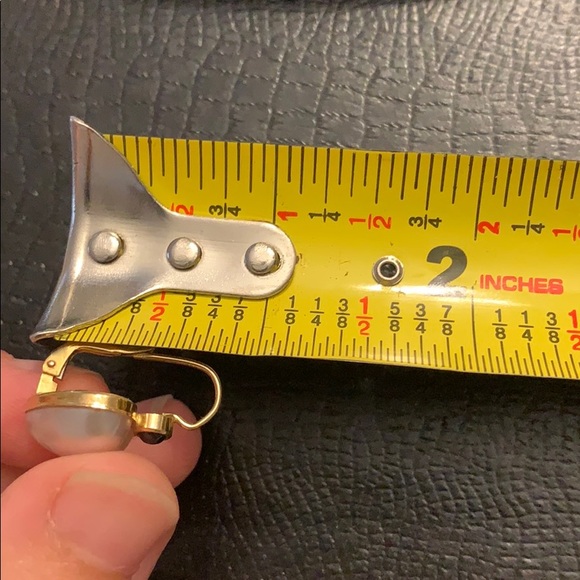 Le Gi 750 gold heart earrings - Picture 8 of 8